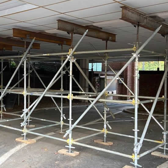 Building Soring Scaffolding Rental and Installation Services in Atlanta GA